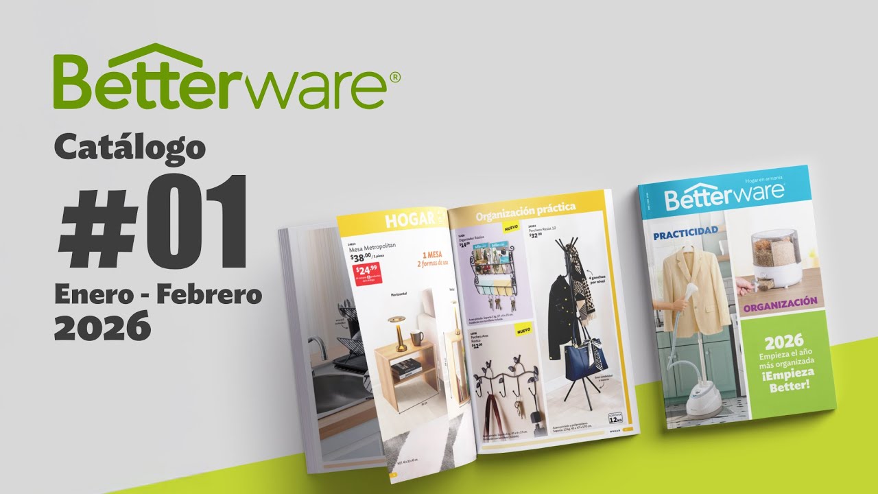 💙 NUEVO CATÁLOGO ENERO 2026 – Betterware Ecuador