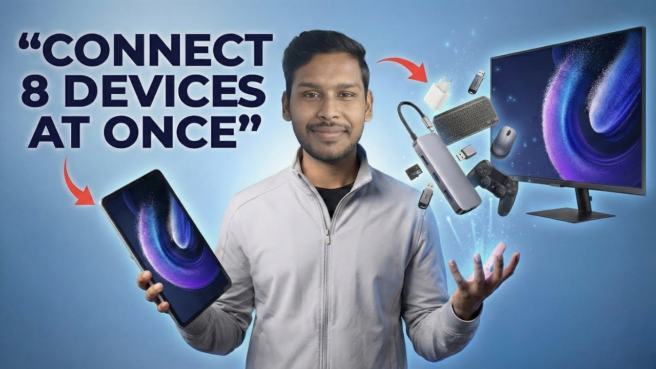5 MUST-HAVE Tablet Gadgets Under ₹1000 | Best Accessories for Xiaomi Pad 6, Android Tablets & iPads