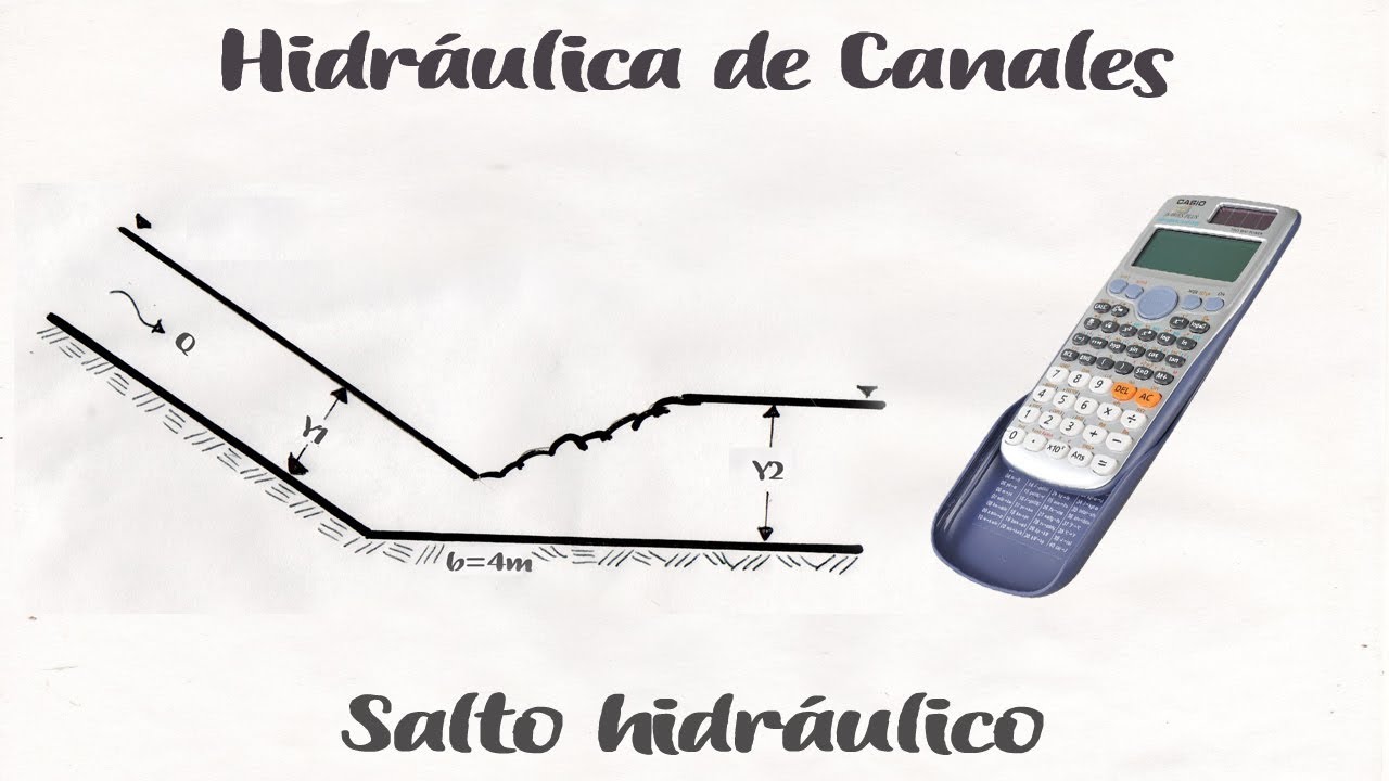 Salto hidráulico - Hidráulica de Canales.