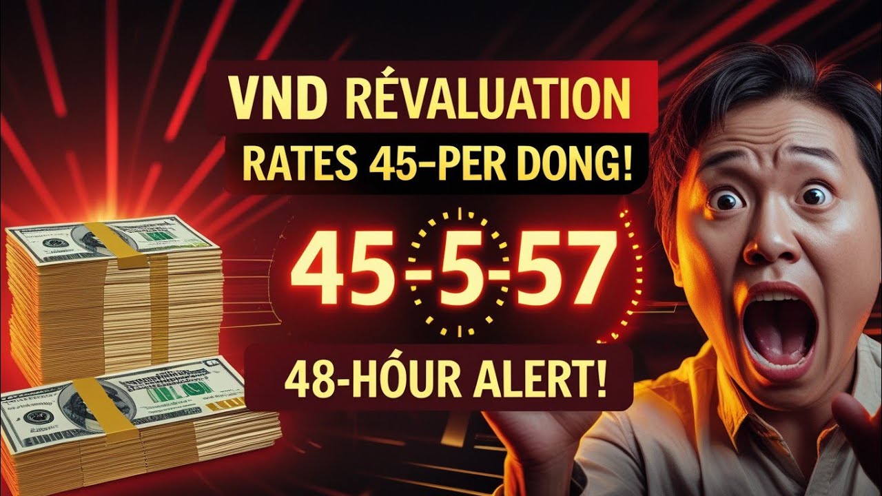 VND REVALUATION CONFIRMED!Live Rates: 45&ndash;57 per Dong | Redemption Centers ACTIVE[48-Hour Alert]