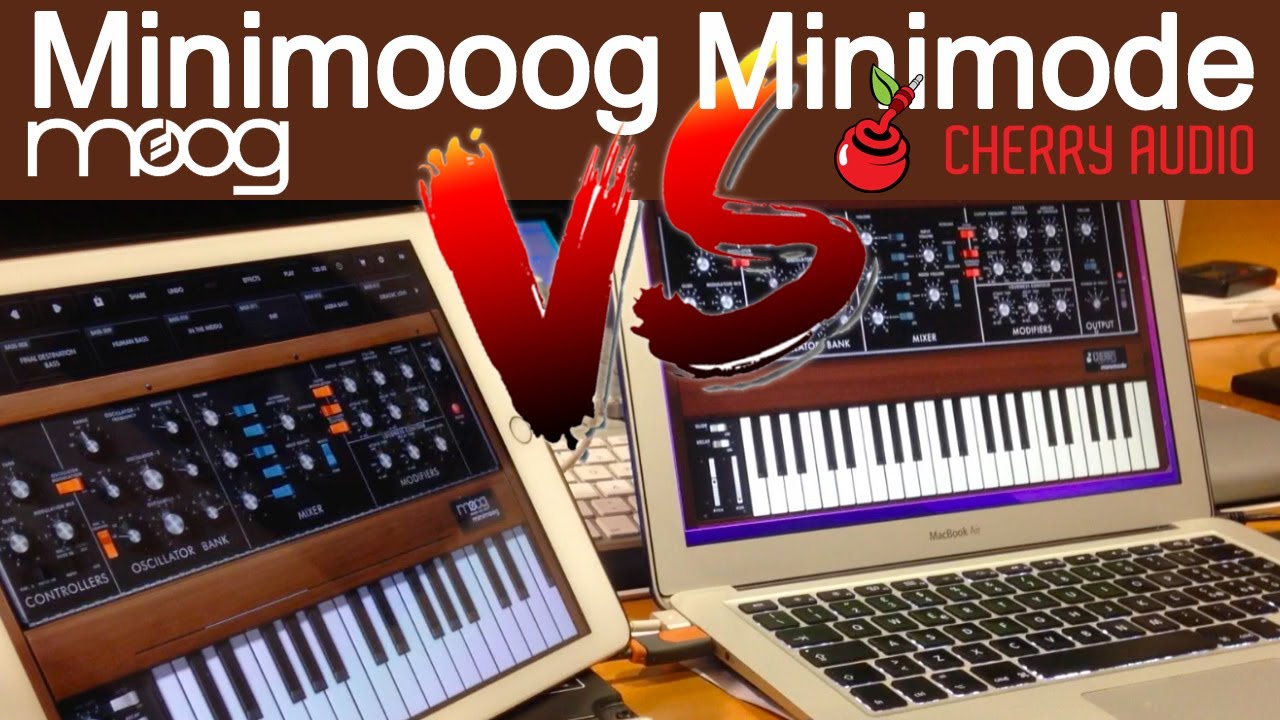 Minimode Synth (теперь Miniverse) Cherry Audio против Minimoog Moog | Что лучше? @AGDugros