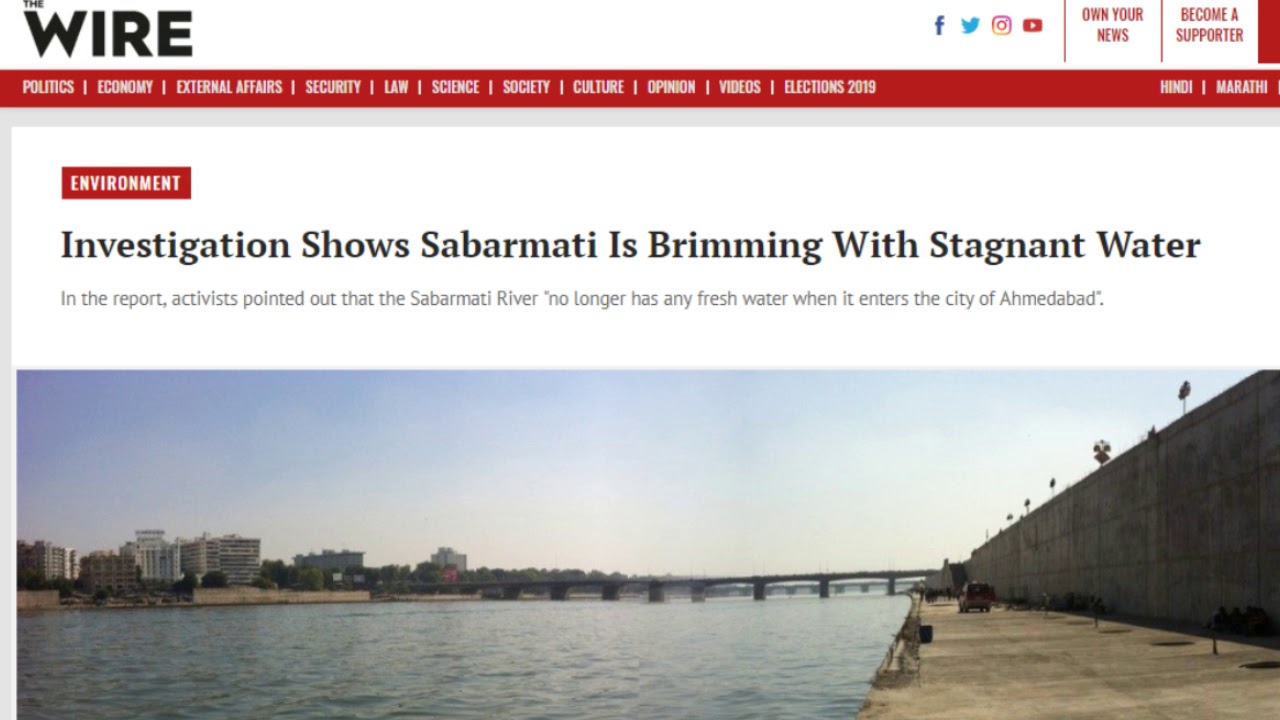 Air and water news in Gujarat(2019)