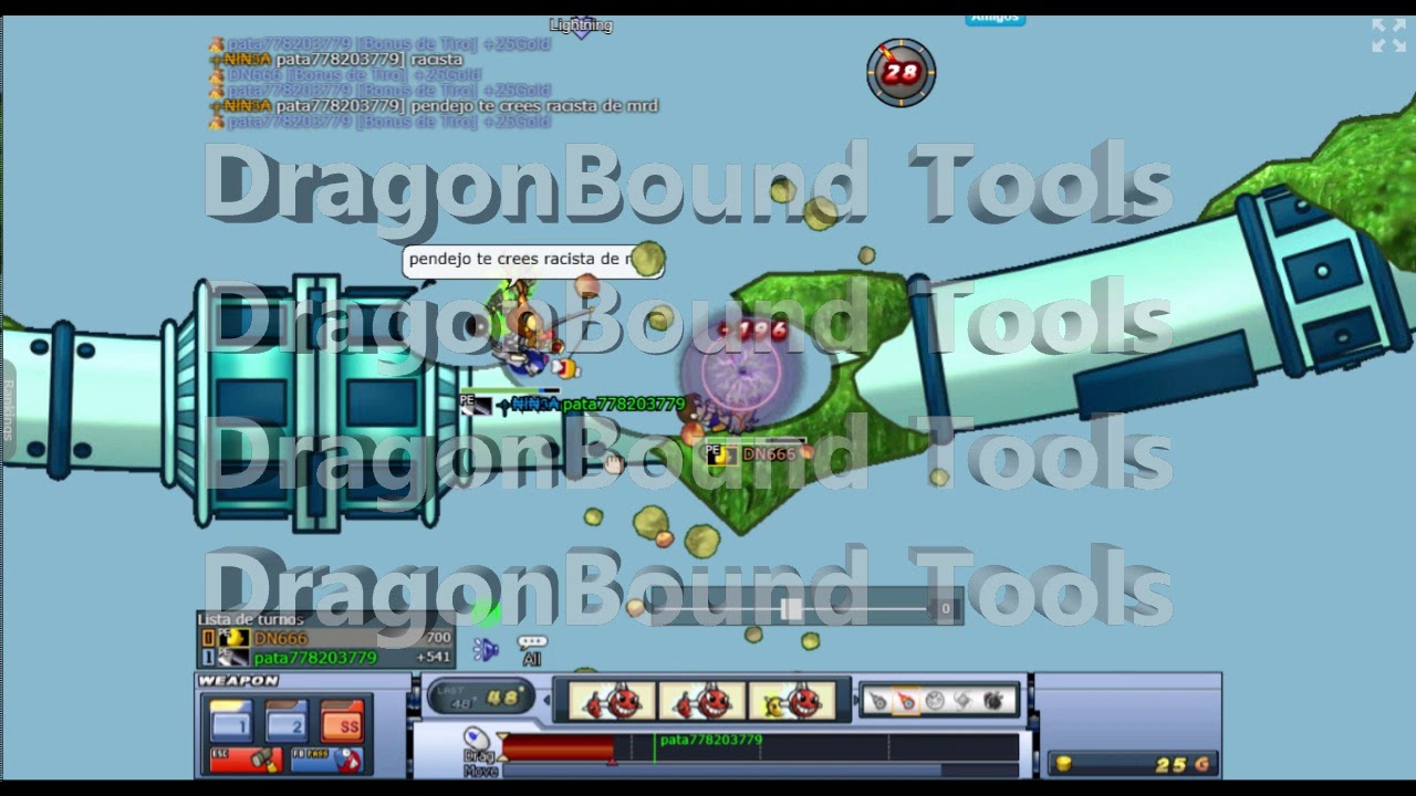 Dragonbound Hack del Angulo 360&deg; - (DBT)