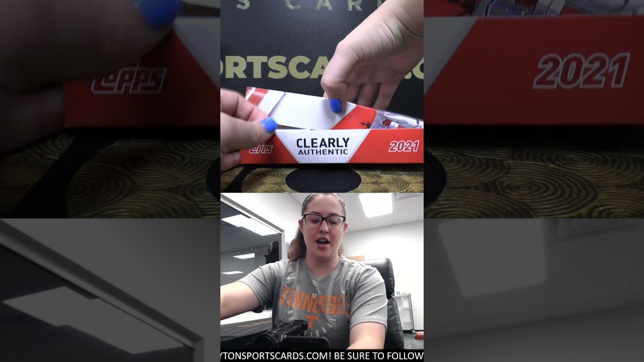 2021 TOPPS CLEARLY AUTHENTIC BASEBALL BOX BREAK FOR MATT B