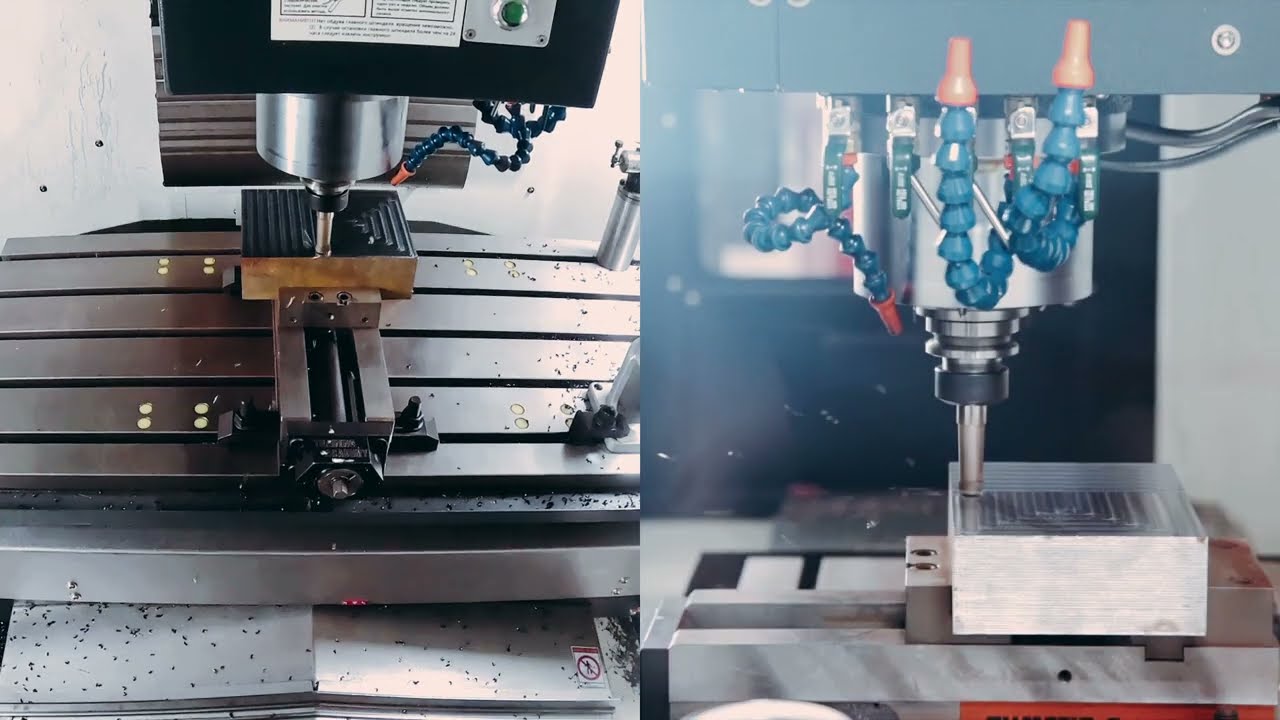 Комплексная обработка детали инструментом YG-1 на выставке NMF-2024.