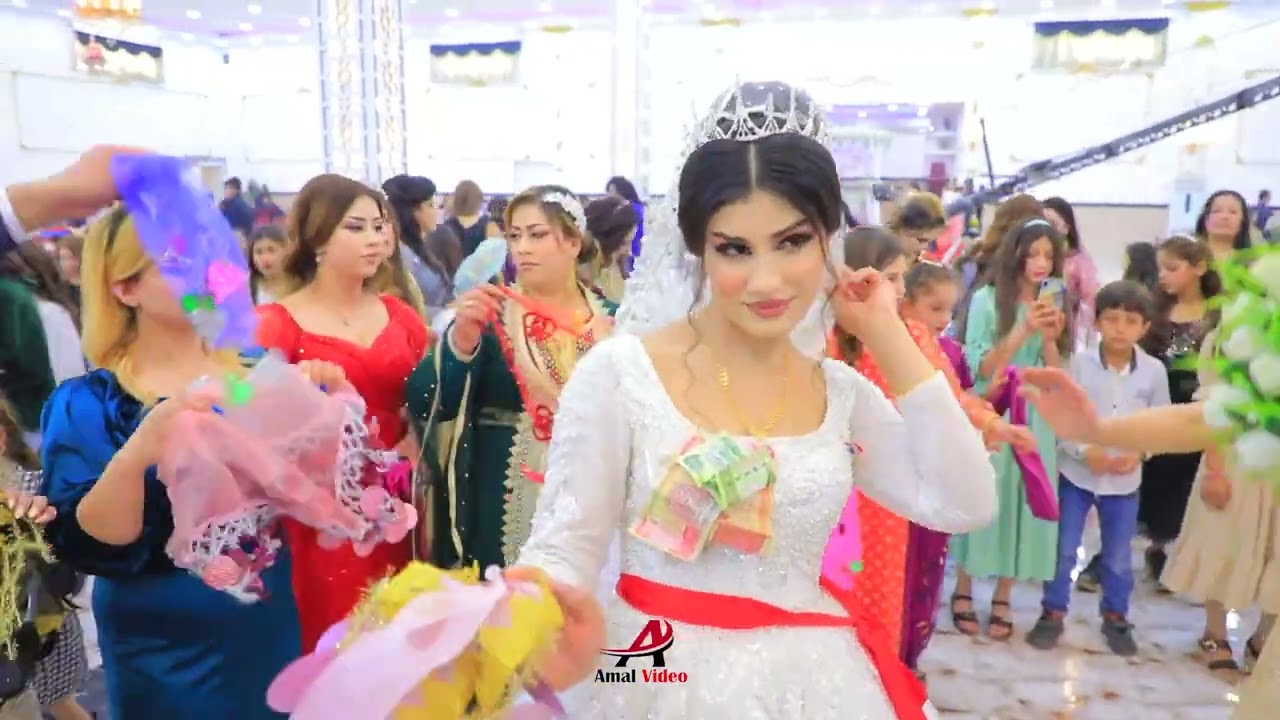 #امل فيديو حفلة زفاف زهير و افين الفنان نيشان بعدري الجزاء 4