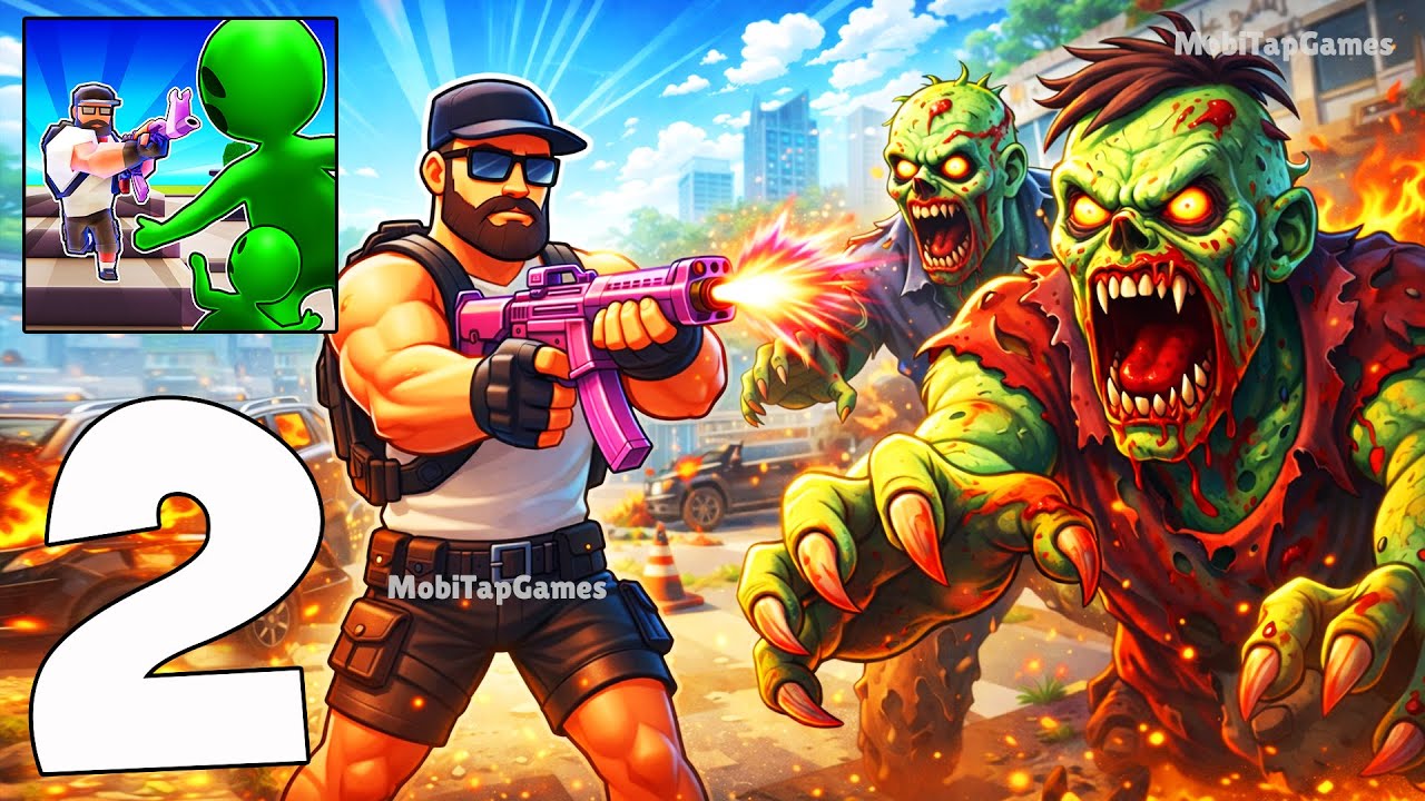 Survivor Z Zombie Survival – Gameplay Walkthrough Part 2 – Epic Zombie Shooter & Base Defense