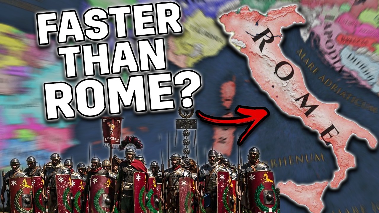 Can I expand FASTER than the ROMAN EMPIRE?