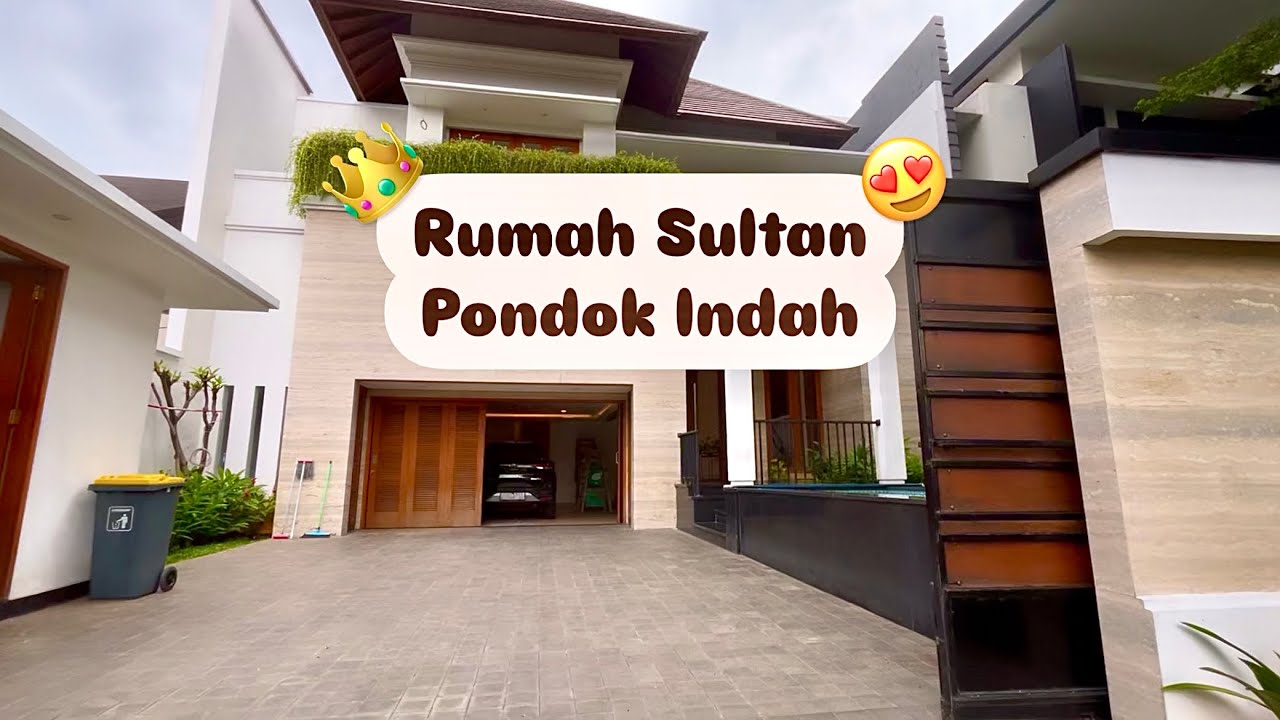 RUMAH SULTAN PONDOK INDAH !! ADA POOL-NYA !!