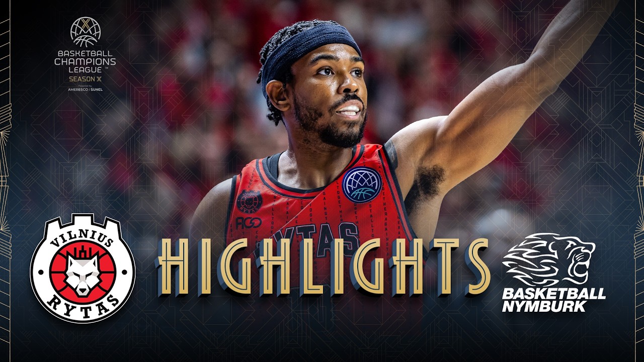 Rytas Vilnius v ERA Nymburk | Quarter-Finals | Highlights | #BasketballCL 2025-26
