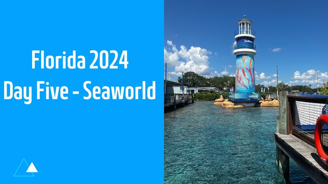 Seaworld & Dining with Orcas Orlando Florida 2024 - Day Five