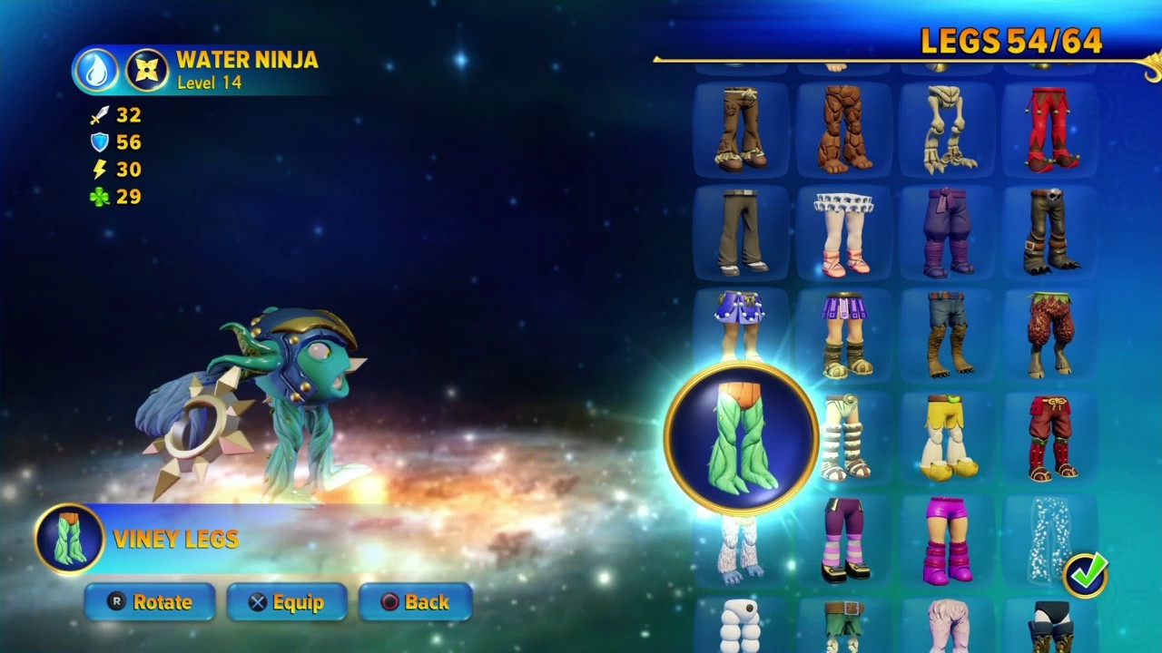 Skylanders Imaginators Water Ninja creation
