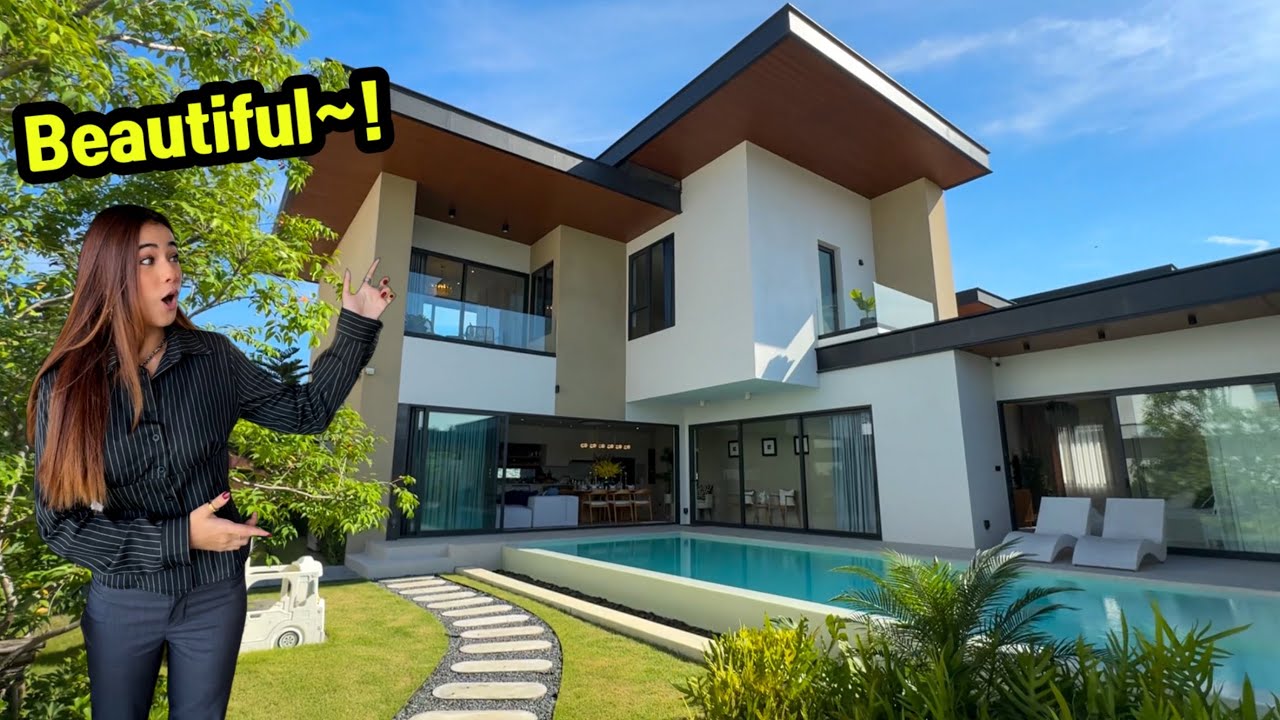 Beautiful 2-Story Pool Villa in Pattaya, Thailand