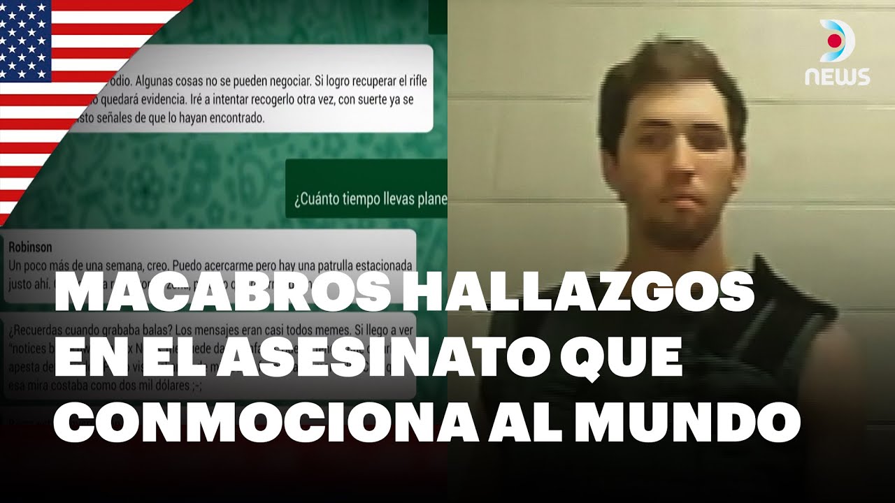 Reveladores chats del asesino de Charlie Kirk y lectura de sus cargos | DNews