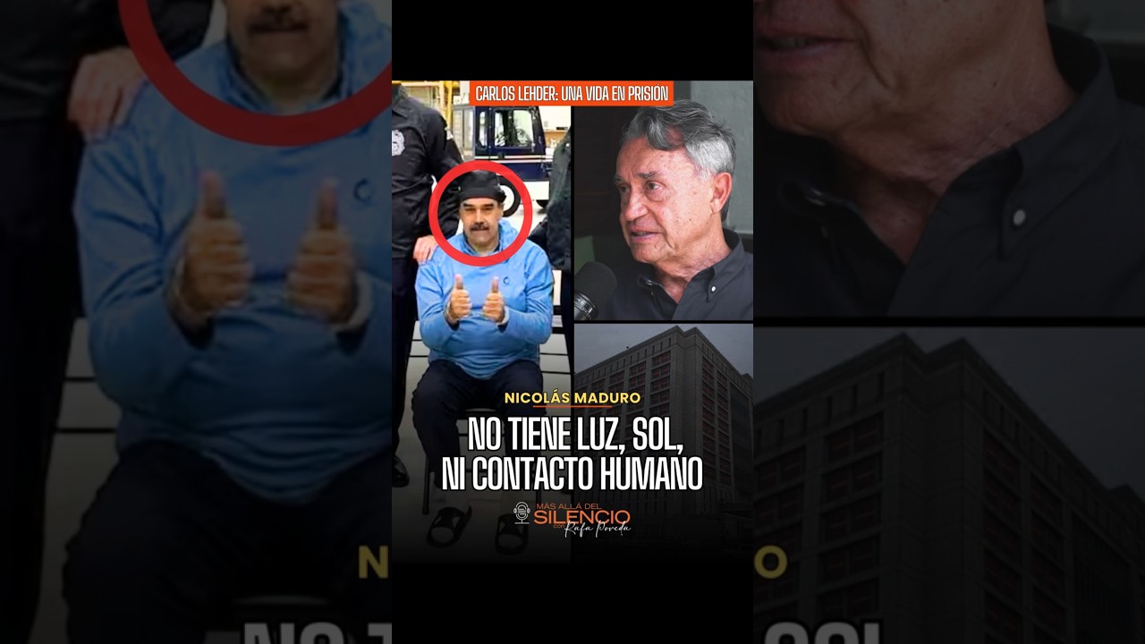 Nicol&aacute;s Maduro &ldquo;NO TIENE LUZ, SOL, NI CONTACTO HUMANO&rdquo;: As&iacute; lo tiene claro Carlos Lehder