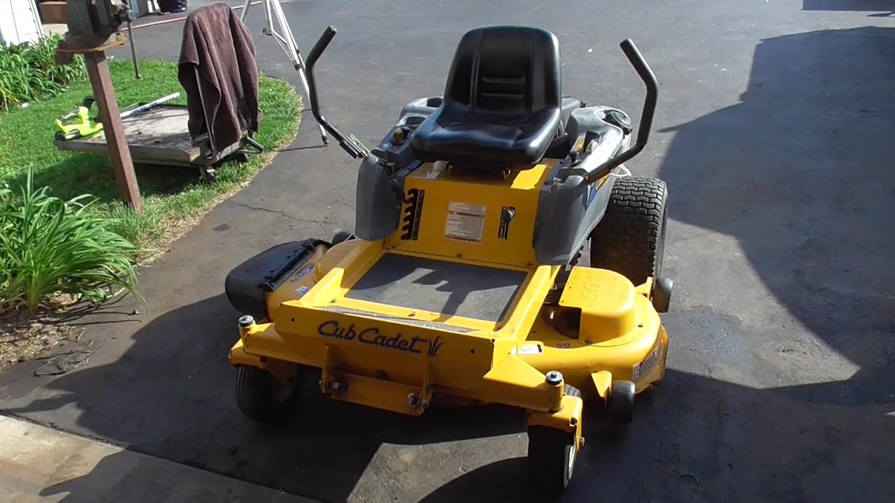Cub Cadet Zero Turn Needs Work To Sell