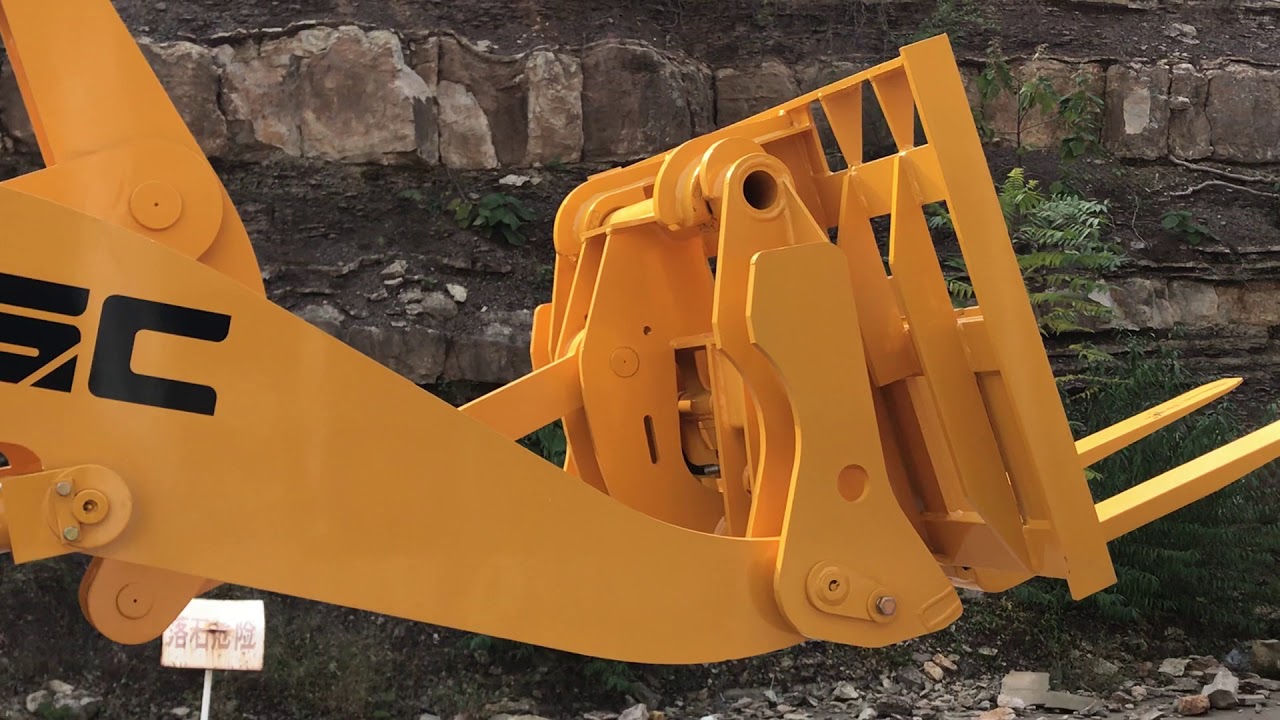 SNSC 3 ton wheel loader with fork pallet