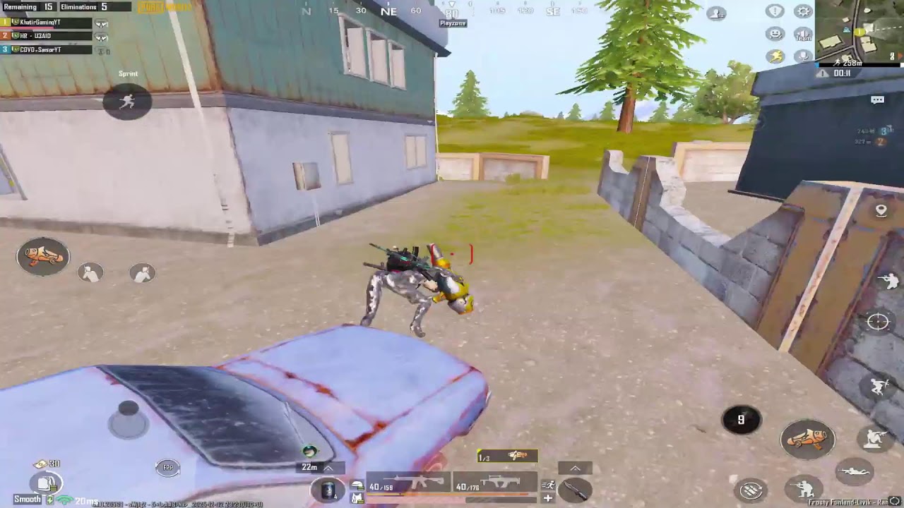 pubg mobile aggressive gameplay live