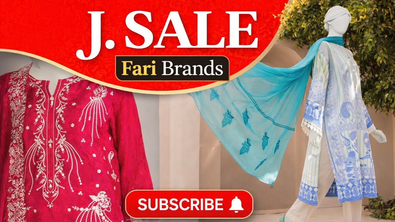 J. Sale💥❤️ Eid Collection 💯 festive wear❤️ Summer & formals 😍🥰 #stitch #fashion #dress #sale #video 