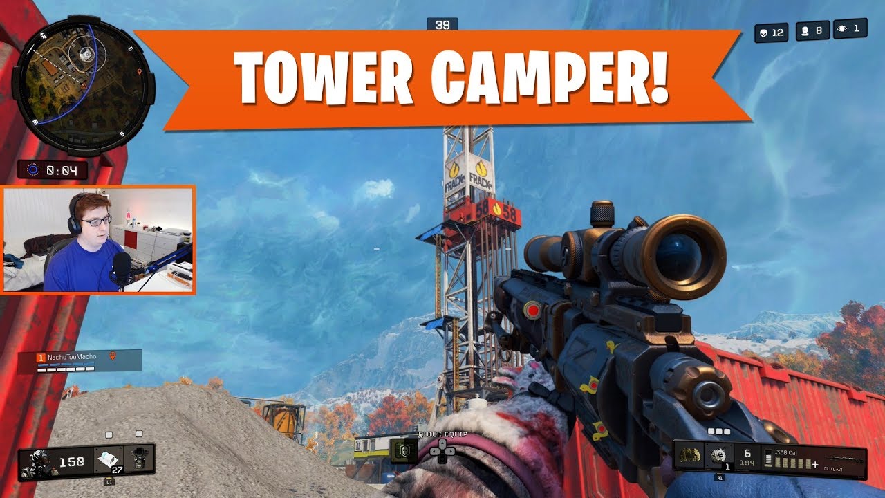 БАШНЯ-КЕМПЕР! | Black Ops 4 Blackout | PS4 Pro
