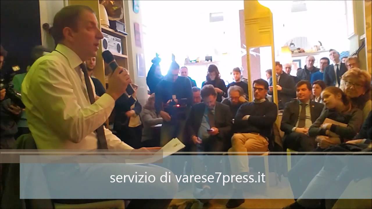 Presentazione Paolo Orrigoni candidato centrodestra Varese