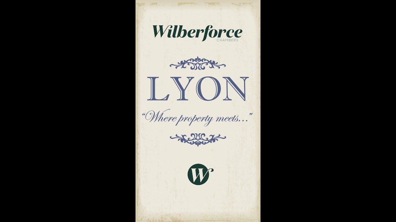 Wilberforce Chambers - Lyon: 