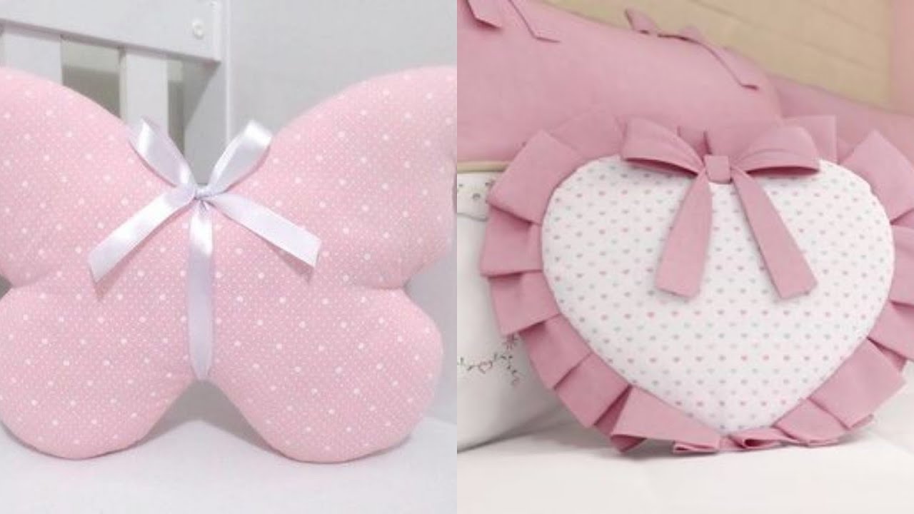 Very beautiful and different shapes of cushion and pillows for baby rooms