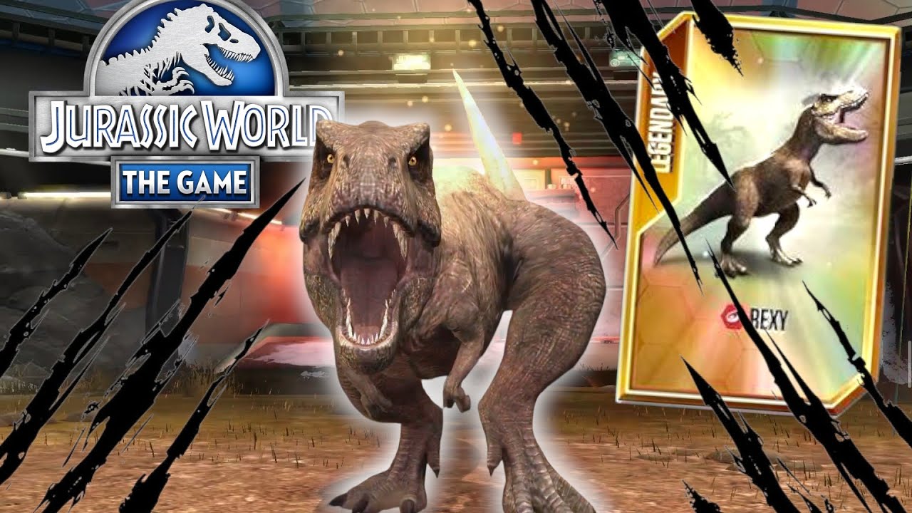 Rexy la tiranosauria rex más poderosa de nublar! Jurassic World El Juego 