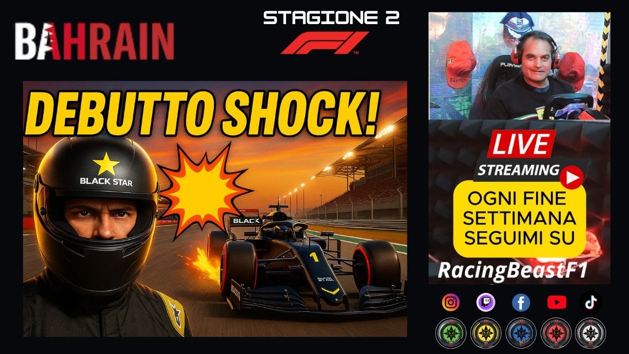 "Debutto CHOC in 🏎️ F1: La Black Star SORPRENDE TUTTI al Bahrain!"