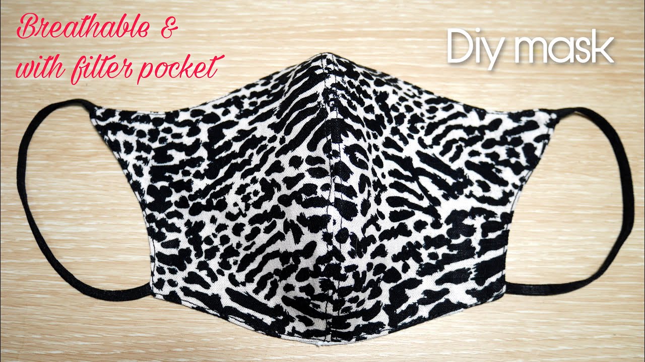 Diy breathable FaceMask|easy pattern|new style making ideas|sewing tutorial|Maejam maaja