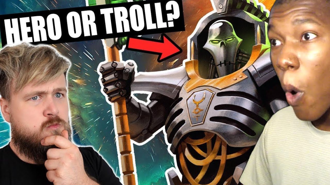 The Galaxy's BIGGEST Troll? Trazyn EXPLAINED! Warhammer 40K Necrons Lore REACTION