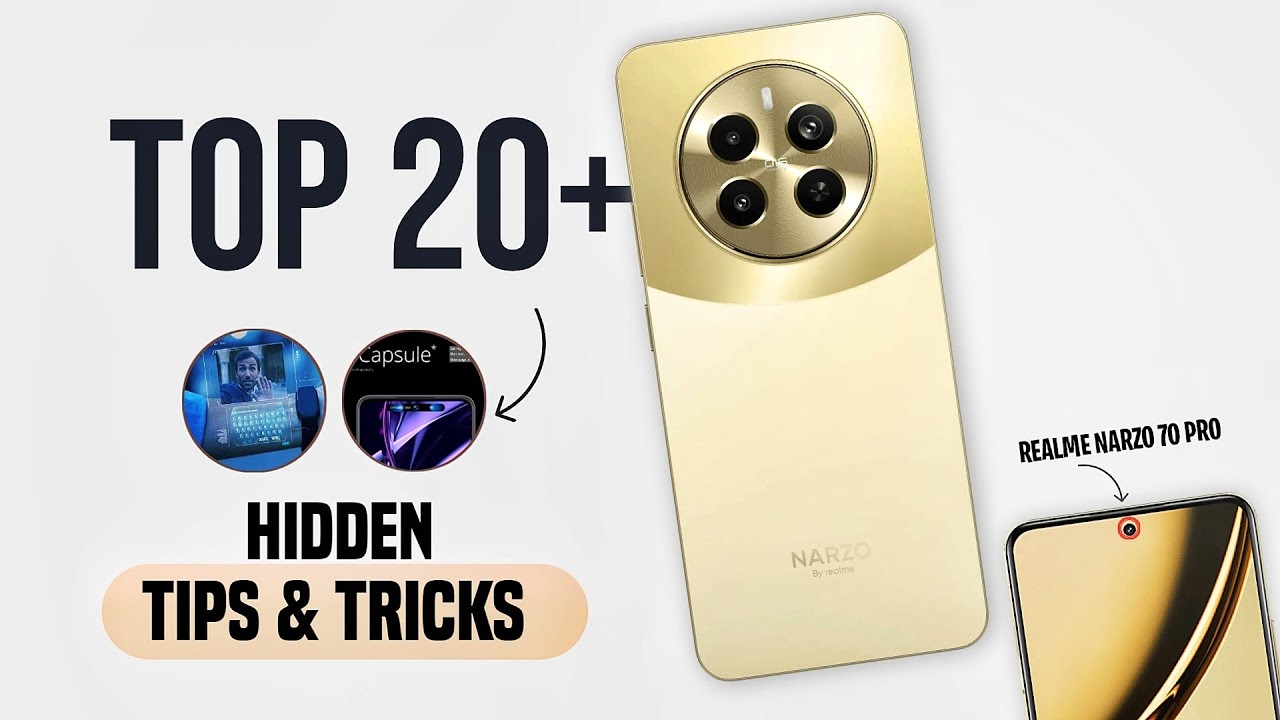 REALME NARZO 70 PRO (Hidden) Tips And Tricks | Top 20+ Features