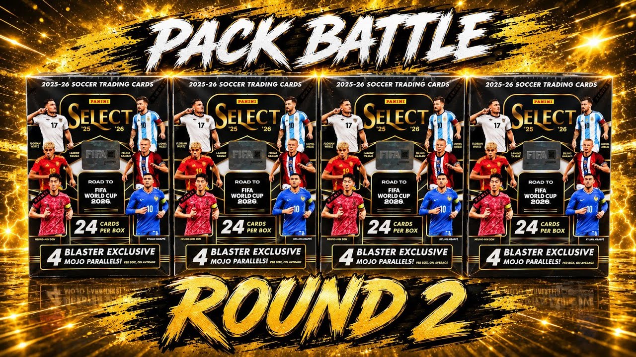 Panini Select 2025-26 FIFA World Cup Blaster box. round 2