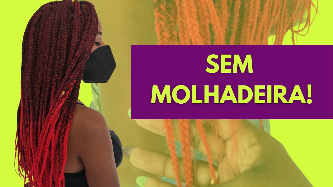 COMO SELAR AS PONTAS DAS TRANÇAS | SELAR BOX BRAIDS FÁCIL