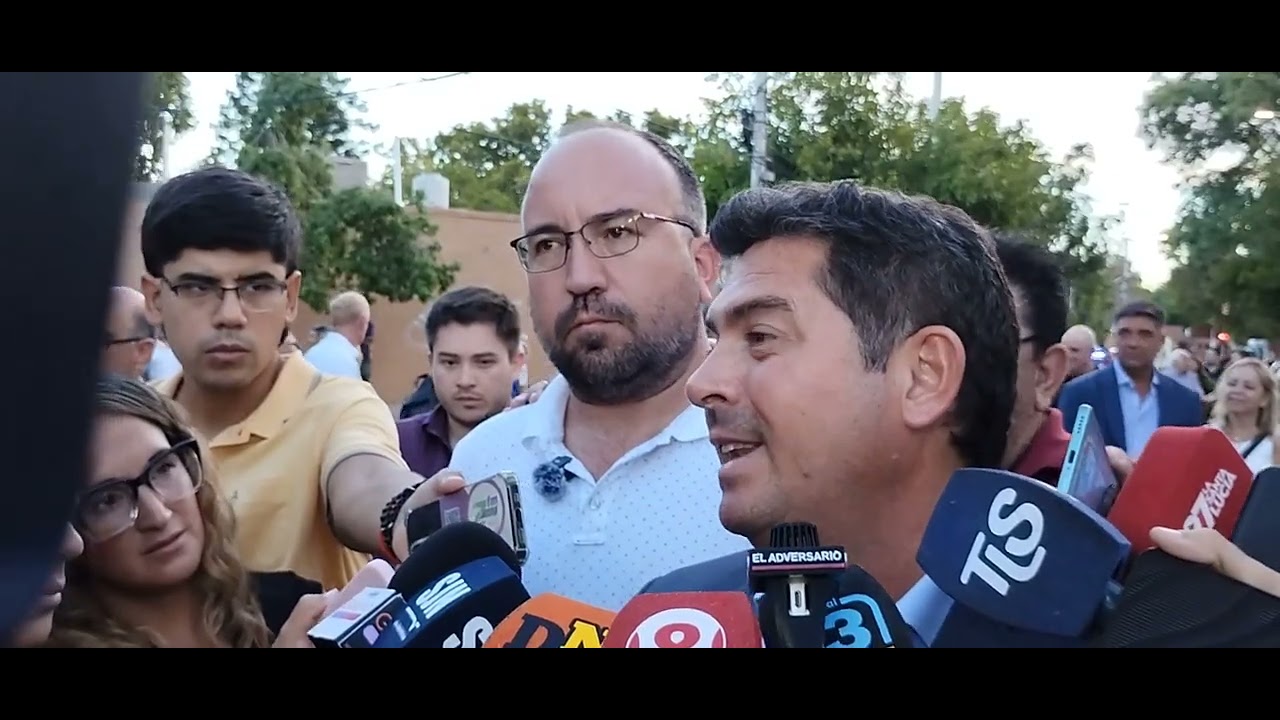 EL GOBERNADOR ORREGO PRESENTE EN INAUGURACIÓN DE PAVIMENTACIÓN EN ARTERIAS IMPORTANTES DE RIVADAVIA