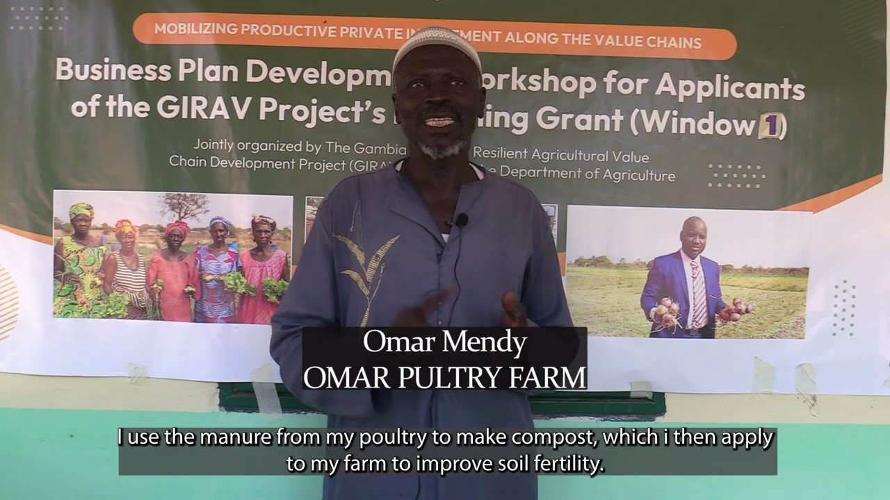 GIRAV MATCHING GRANT WINDOW 1 APPLICANTS