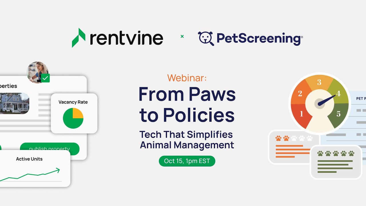 From paws to policies: Tech that simplifies pet & animal management | Rentvine & PetScreening