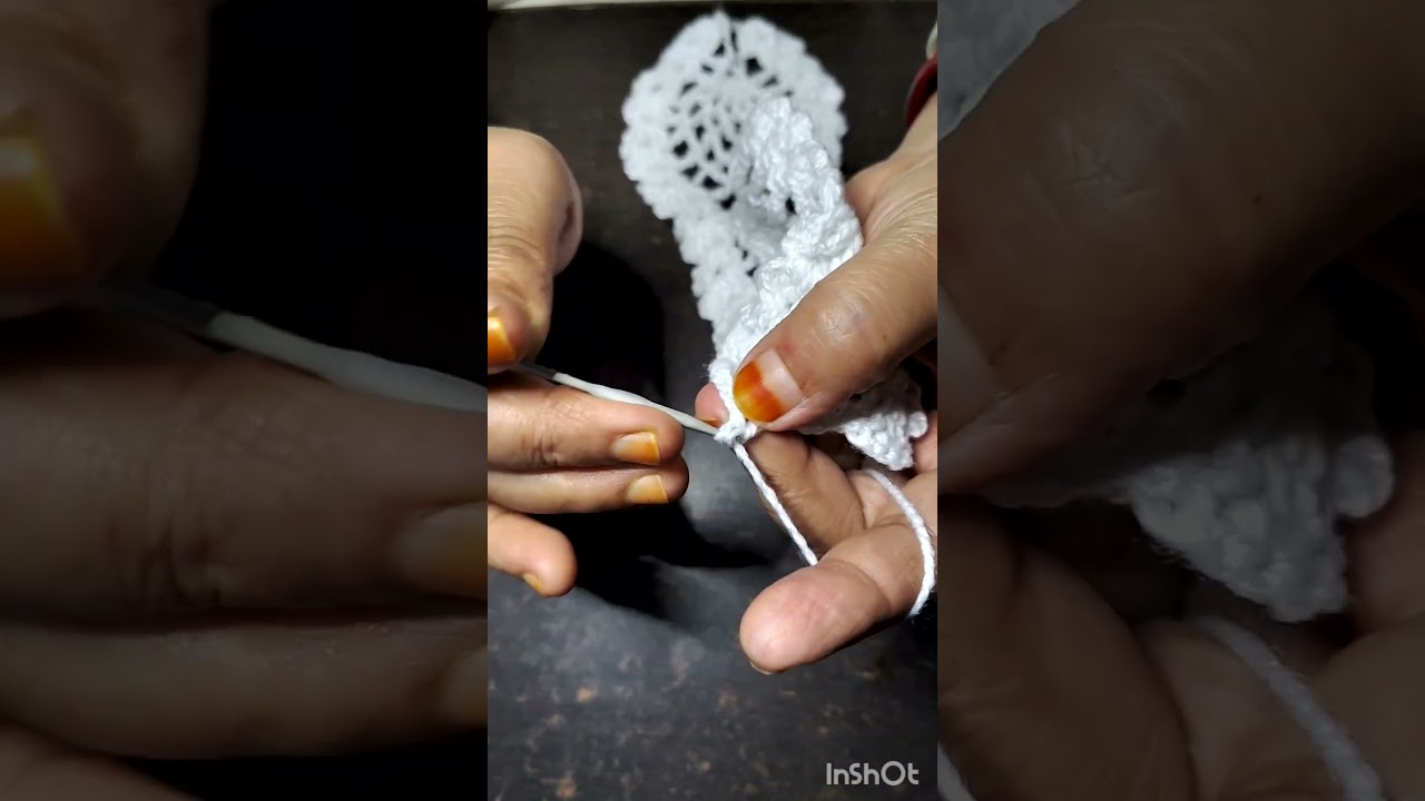 Amazing crotchet design #shorts #shortsvideo #shortsviral #shortsfeed #india #art #crochet #craft