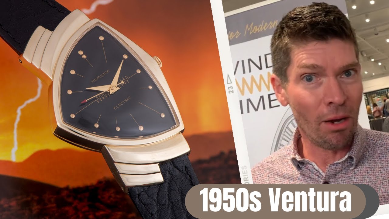 1950s vintage Hamilton Ventura with Jarett from UnwindInTime (Windup Watch Fair New York 2021)