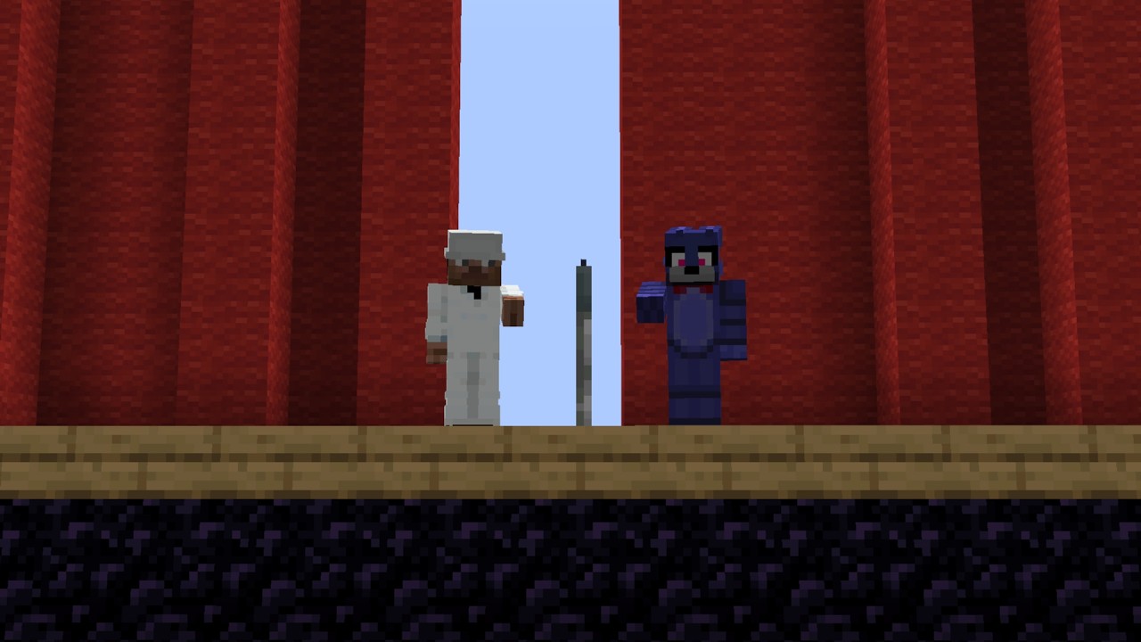so we hosted a minecraft talent show