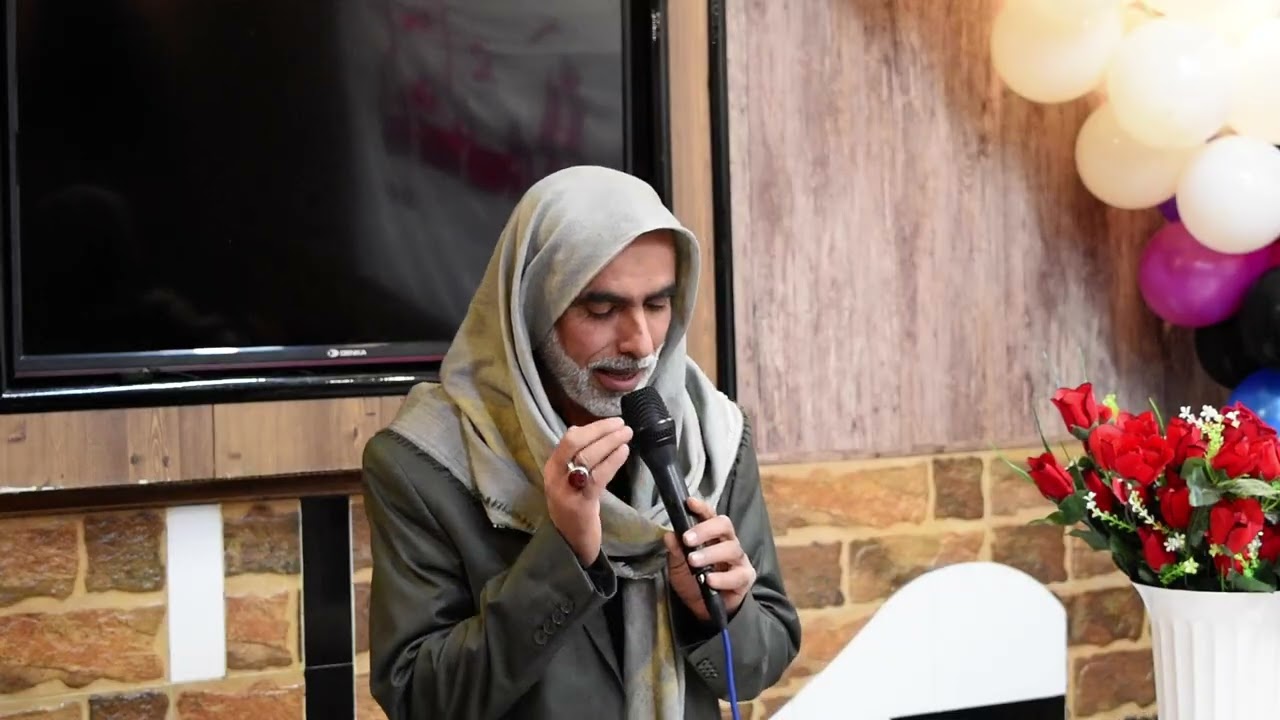 الشاعر احمد الكعبي الكربلائي ¦¦ زنجيل ابوذية بحق الأقمار المحمدية 