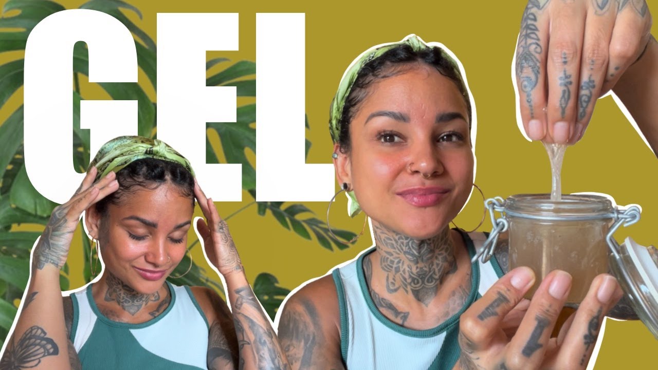GEL de LINHAÇA para DREADLOCKS - Receita