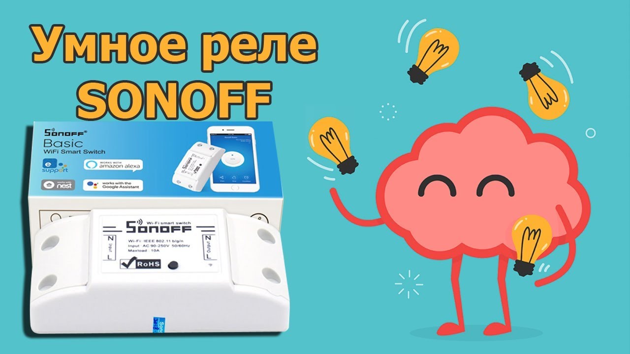 Обзор sonoff basic. Умное реле и реле времени в одном корпусе