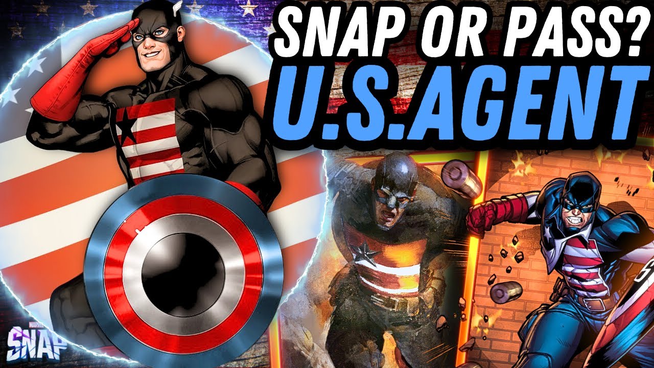 U.S.AGENT 🇺🇸🪖 Details & Mechanics! | Snap or Pass | Marvel Snap