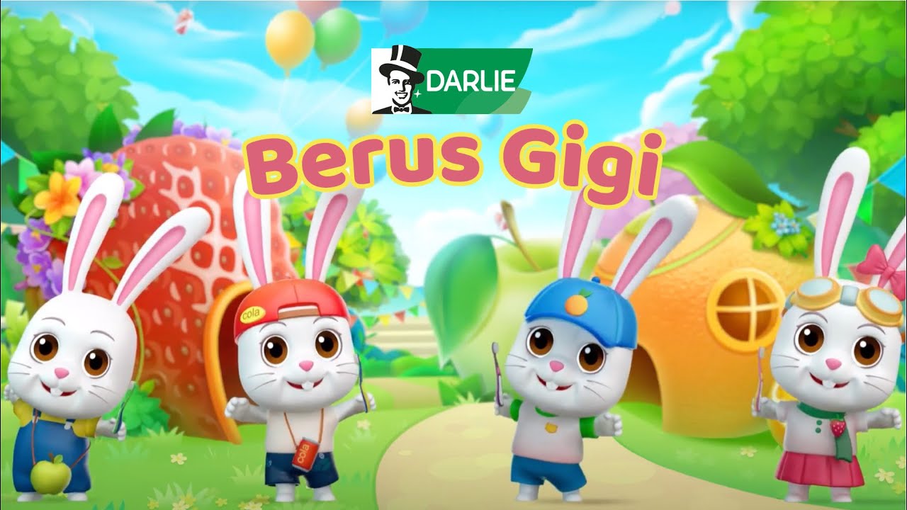 Darlie Bunny Kids: Lagu Berus Gigi