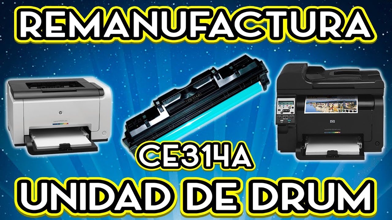 REMANUFACTURA UNIDAD DE IMAGEN HP 314A DRUM