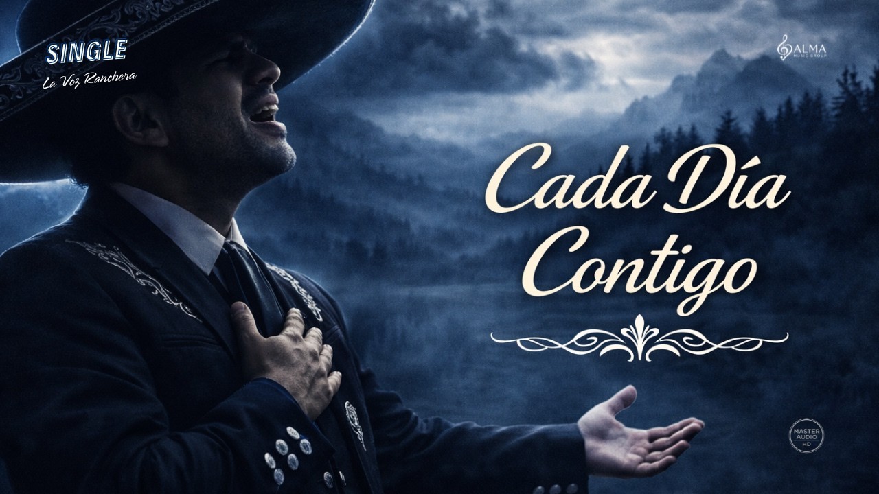 CADA DÍA CONTIGO | Ranchera Moderna de Amor Real  🎺 ÉXITO 2026 LA VOZ RANCHERA