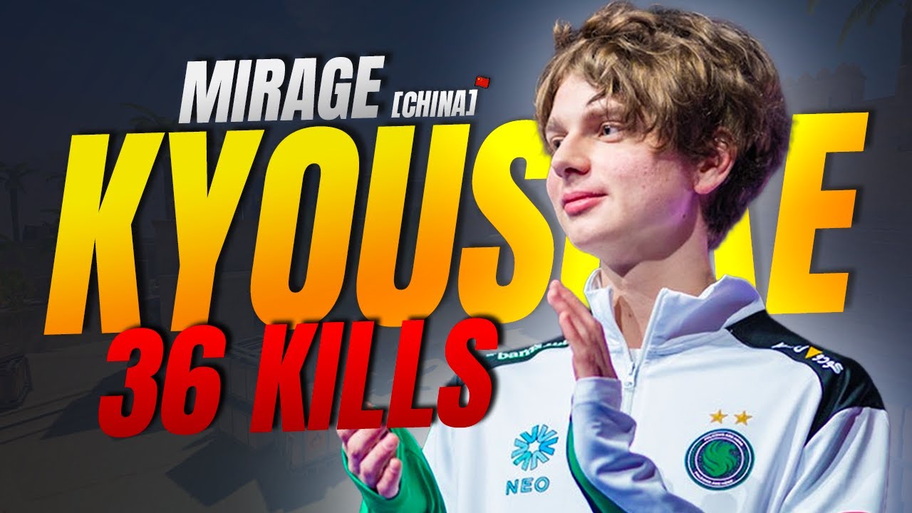 KYOUSUKE on FACEIT [MIRAGE] – 36/14/0 | Solo POV, Utility & Voice Comms