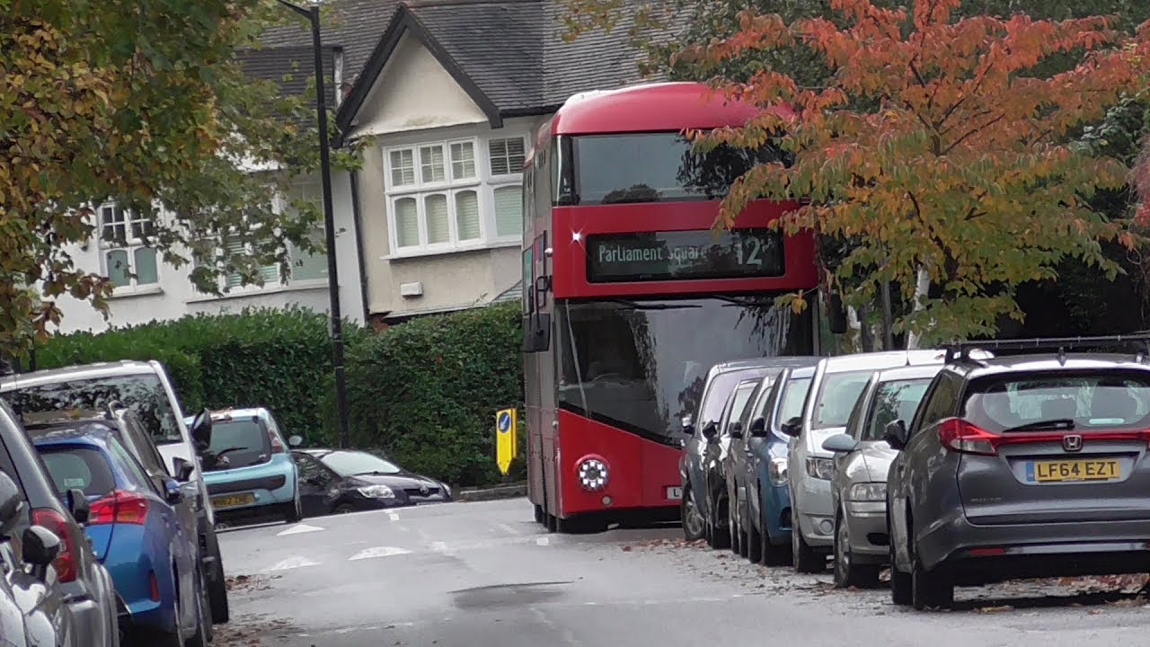12 Short London Bus Route: Dulwich Library - Whitehall, Horse Guards + DIVERSION Go Ahead Part 1