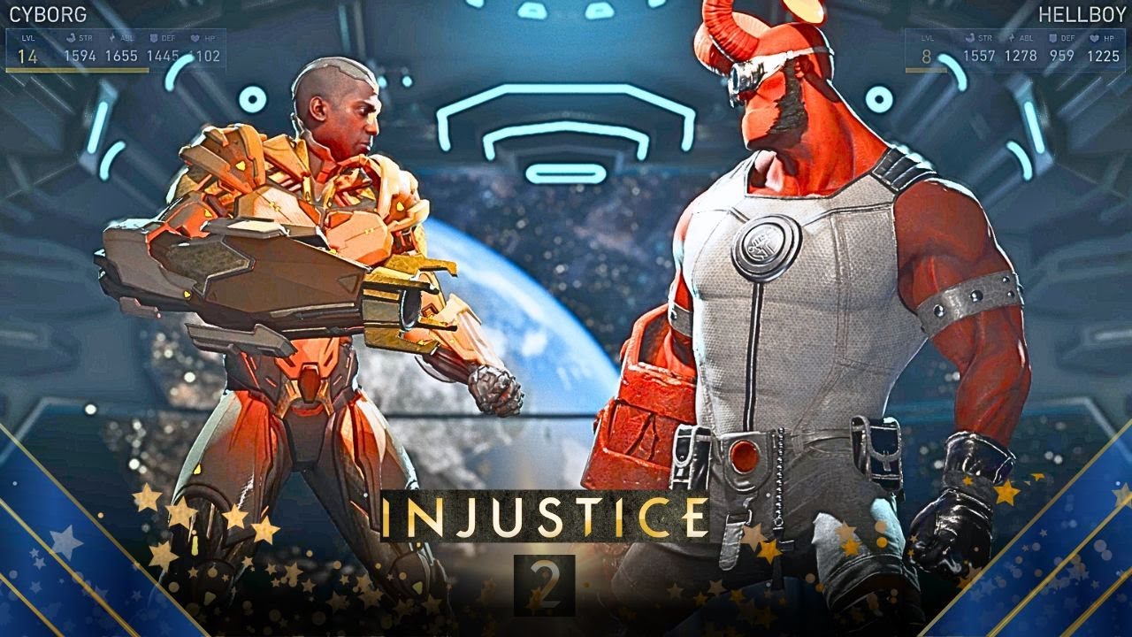 Injustice 2 - Киборг против Хеллбоя
